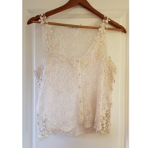 Kimchi Blue crochet top